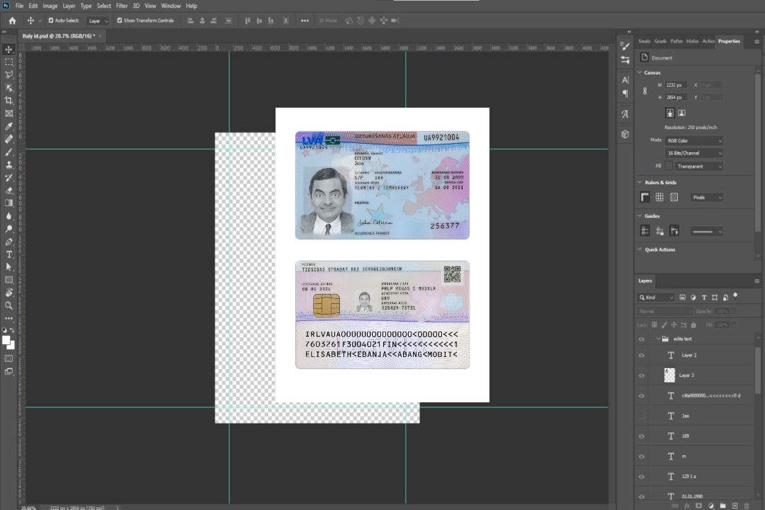 Permis de séjour en Lettonie template Permis de séjour en Lettonie template